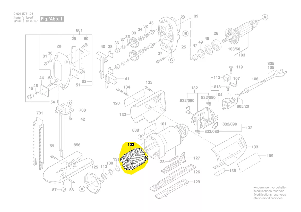 Stator 2 604 220 502 BOSCH